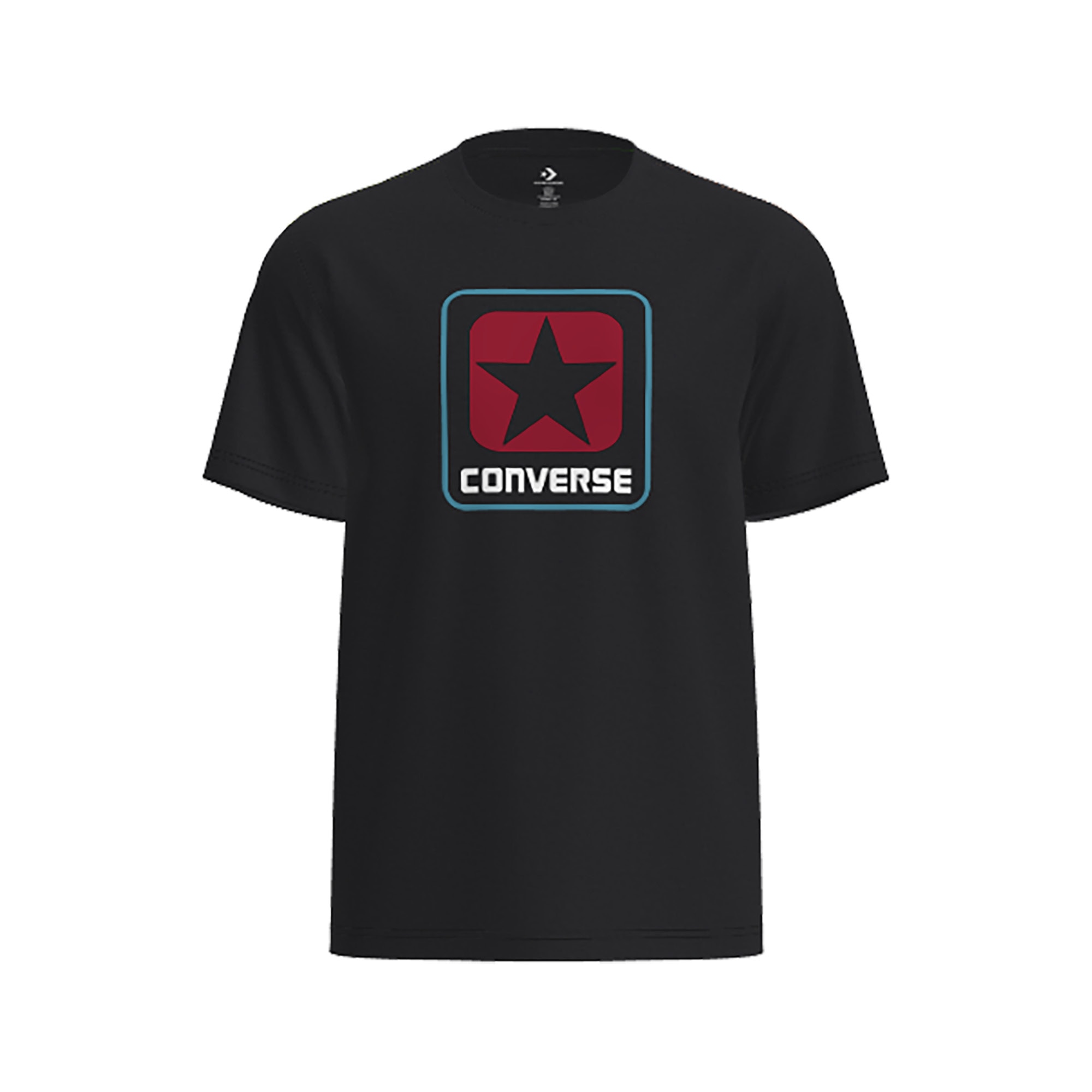 T-shirt Box Logo Converse Preto-1