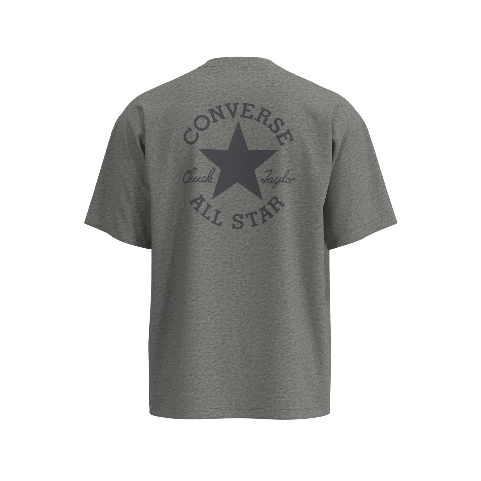 T-shirt Sapatilha Patch Converse Cinzento-2