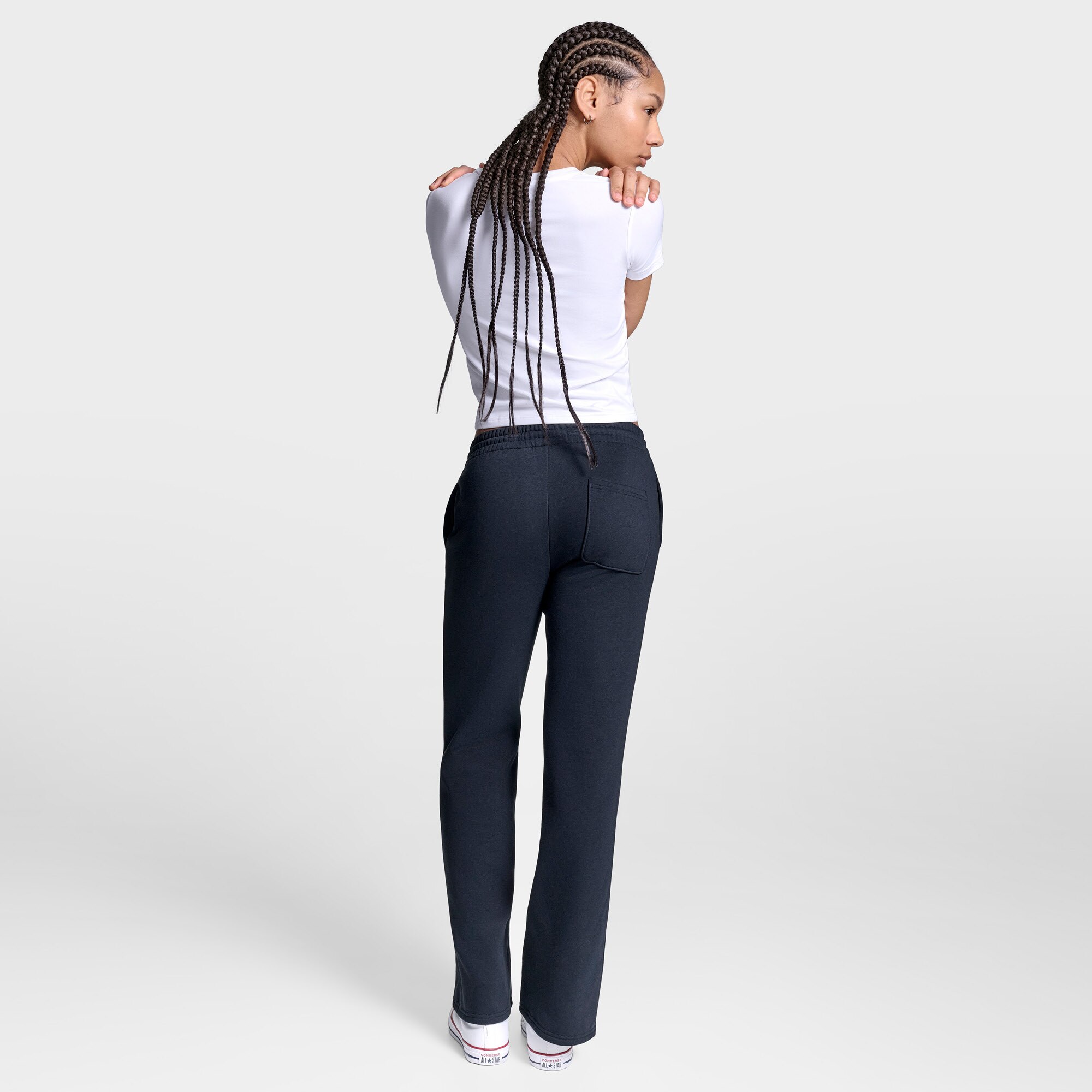 Calças Retro Chuck Knit Pant Converse Preto-5