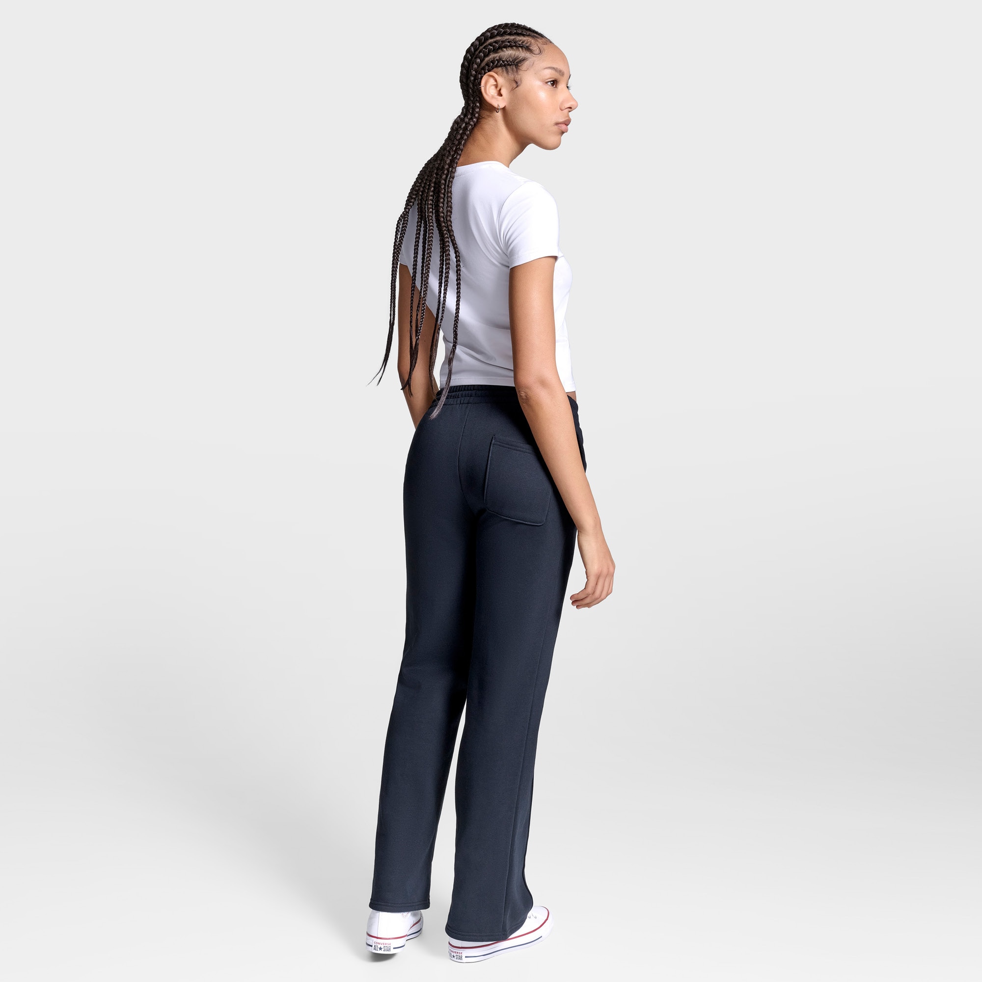 Calças Retro Chuck Knit Pant Converse Preto-7