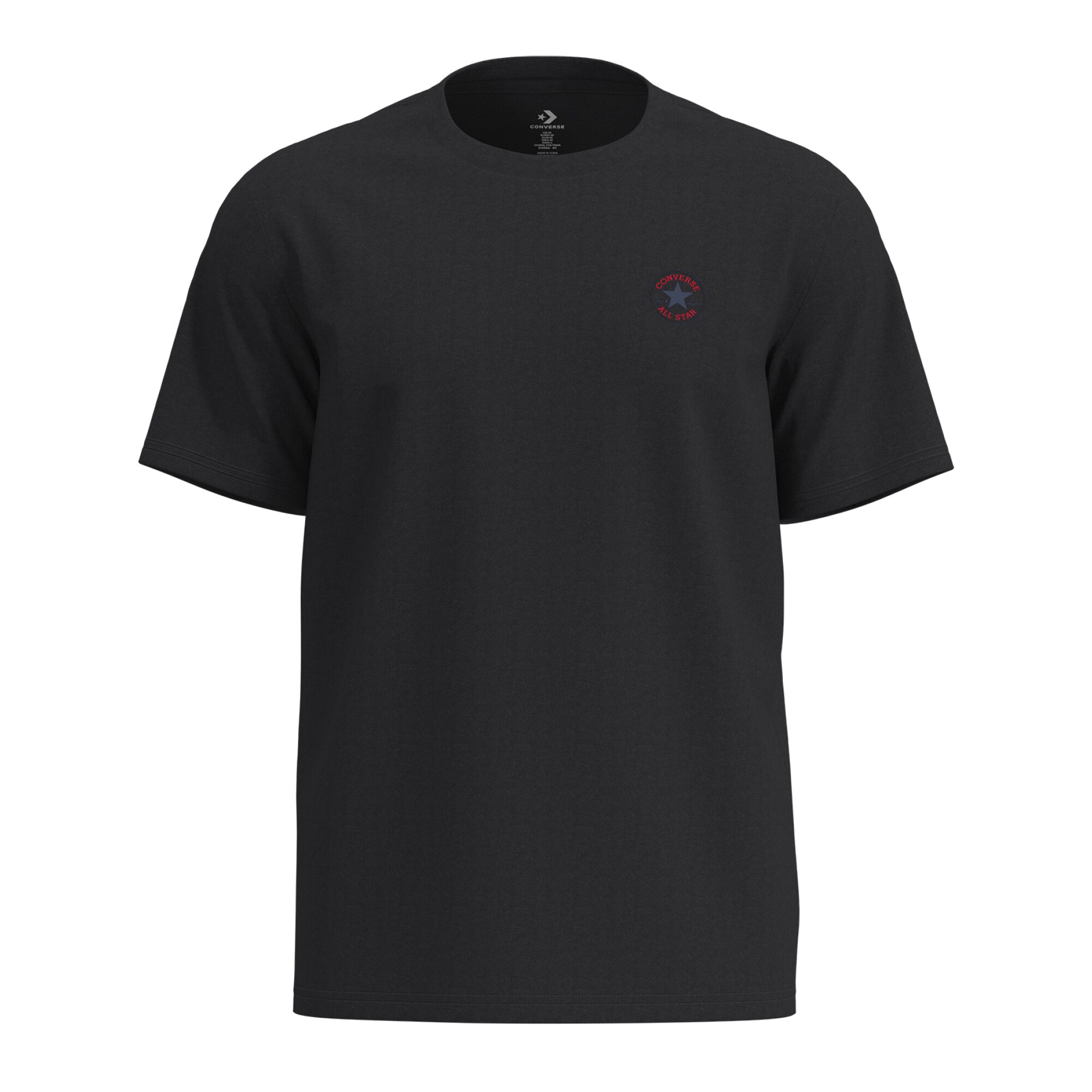 T-shirt Chuck Patch Tee Converse Preto-8