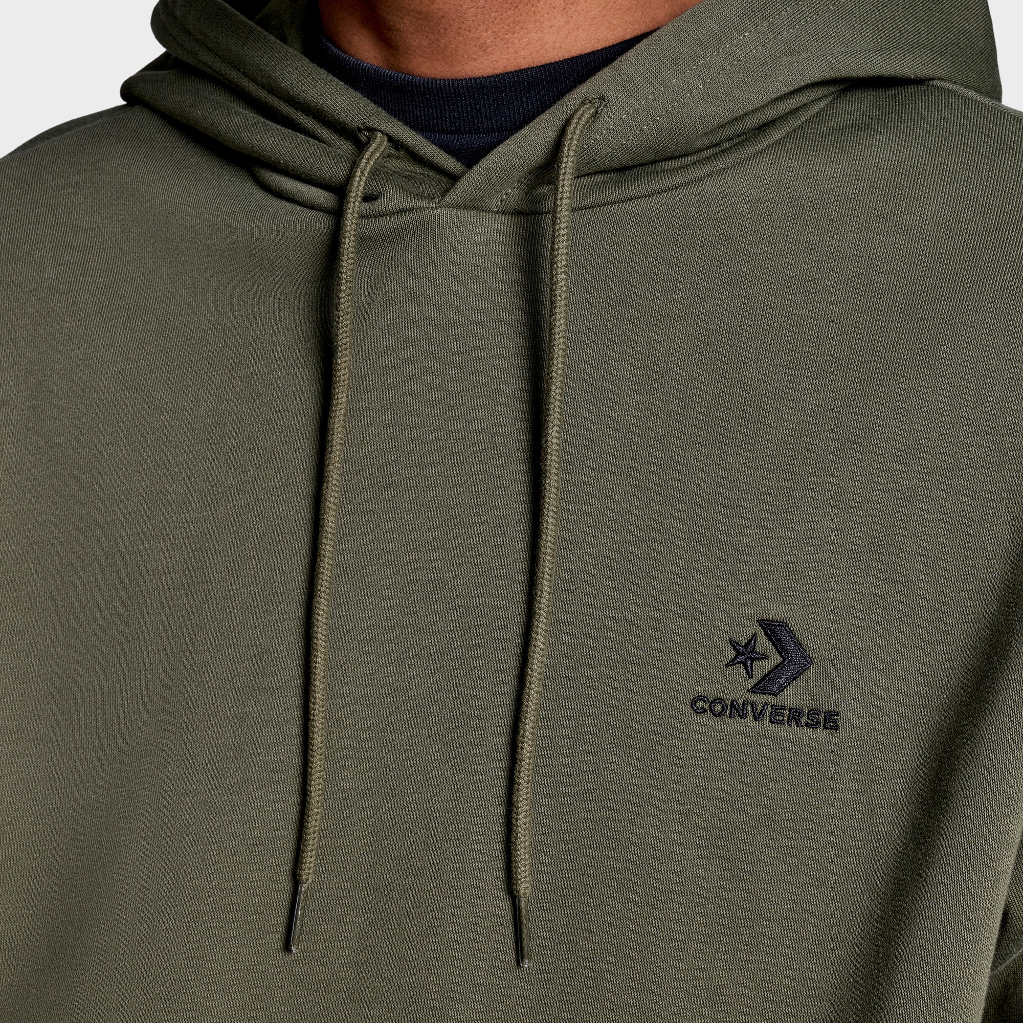 Sweatshirt Star Chevron Hoodie Converse Verde-7