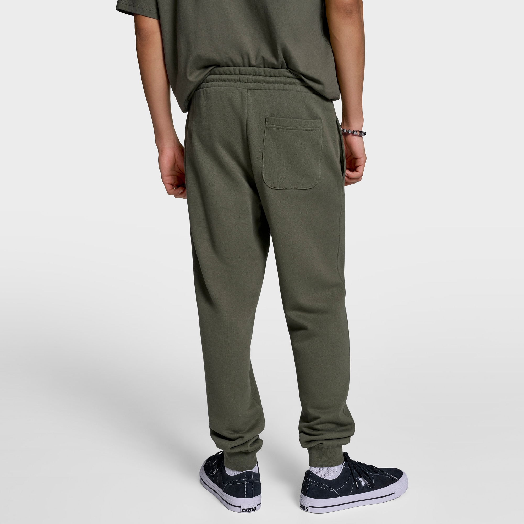 Calças Star Chevron Pant Converse Verde-acinzentado-4