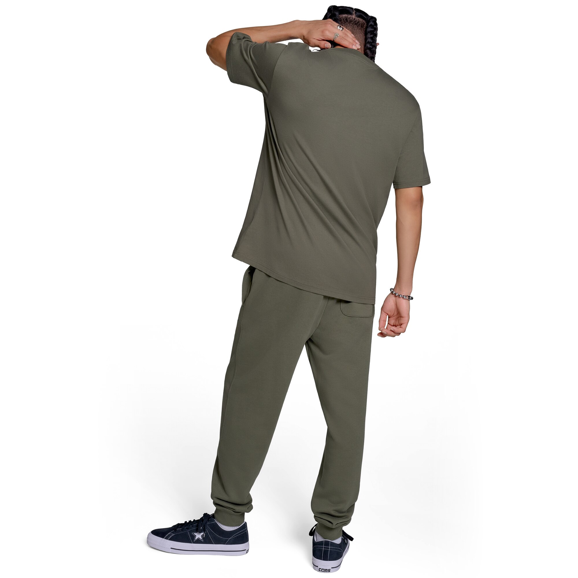 T-shirt Unissexo Archive All Star Converse Verde-escuro-2