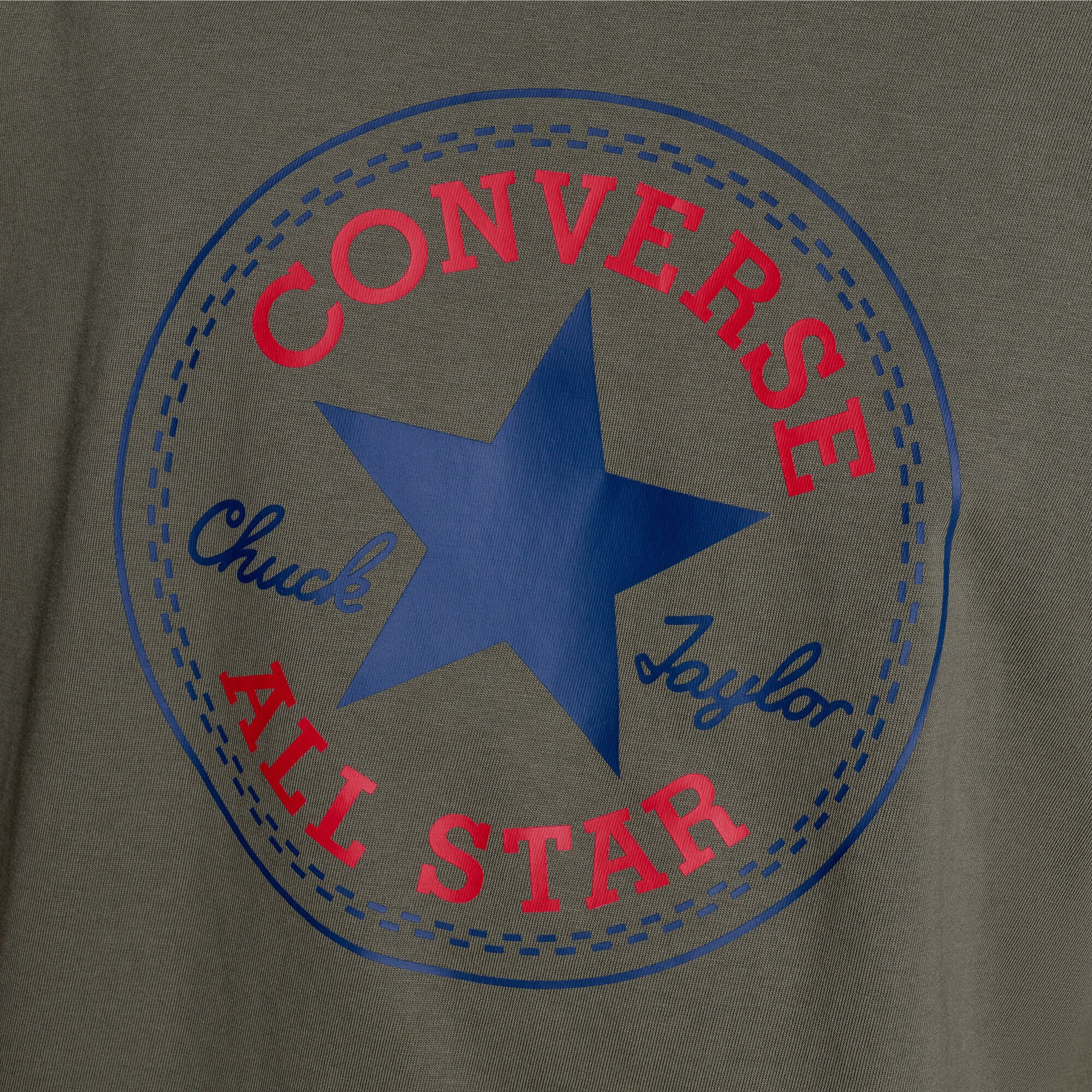 T-shirt Unissexo Archive All Star Converse Verde-escuro-5