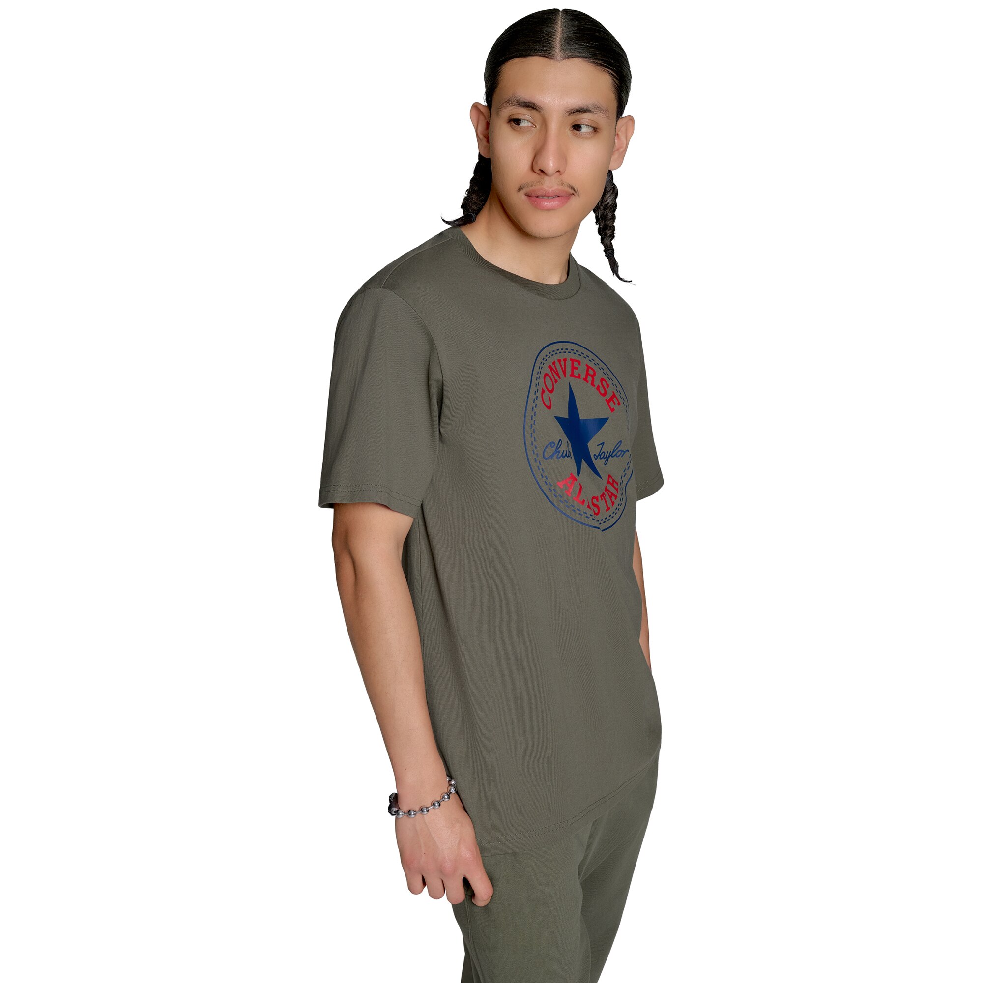 T-shirt Unissexo Archive All Star Converse Verde-escuro-6