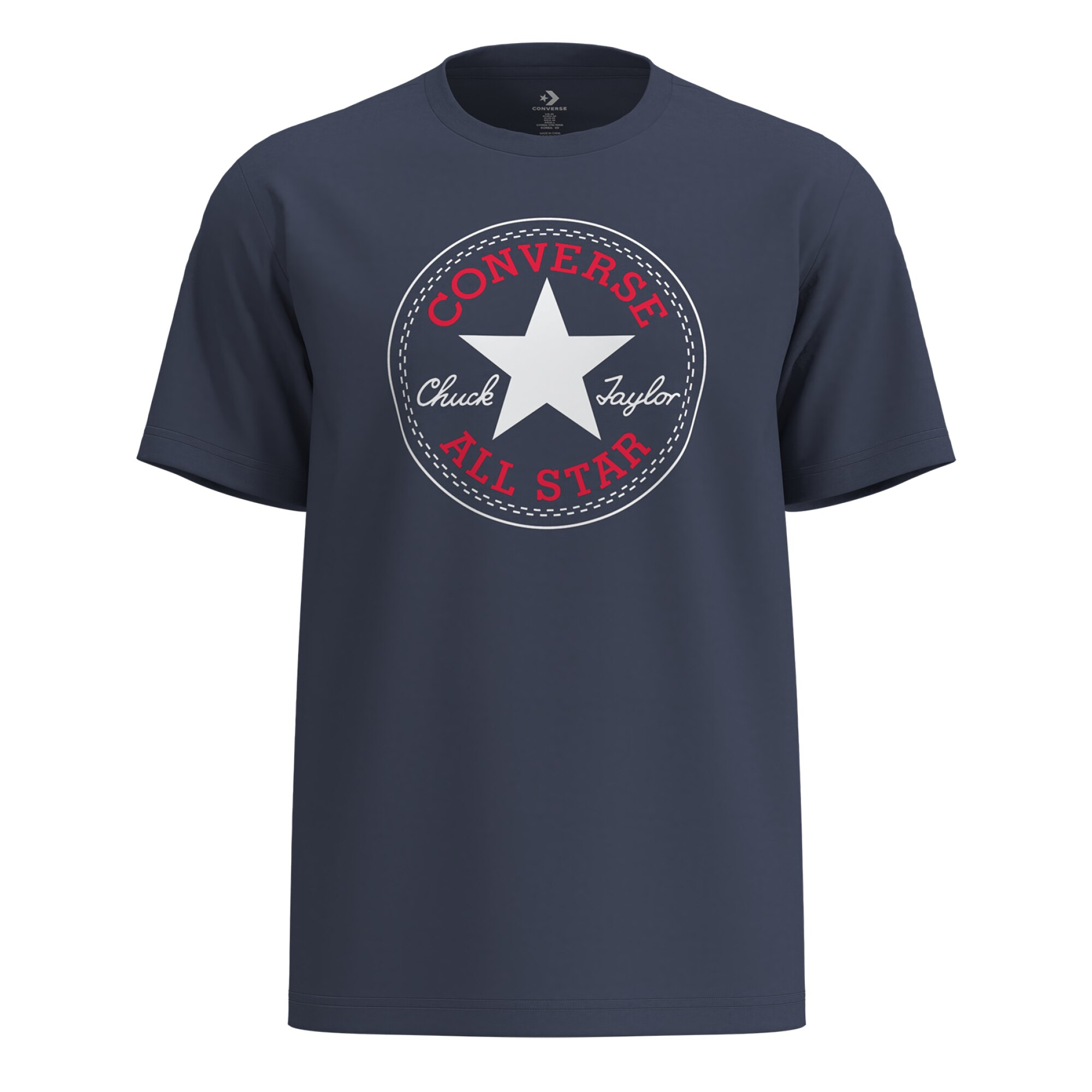 T-shirt Unissexo Archive All Star Converse Azul-marinho-5