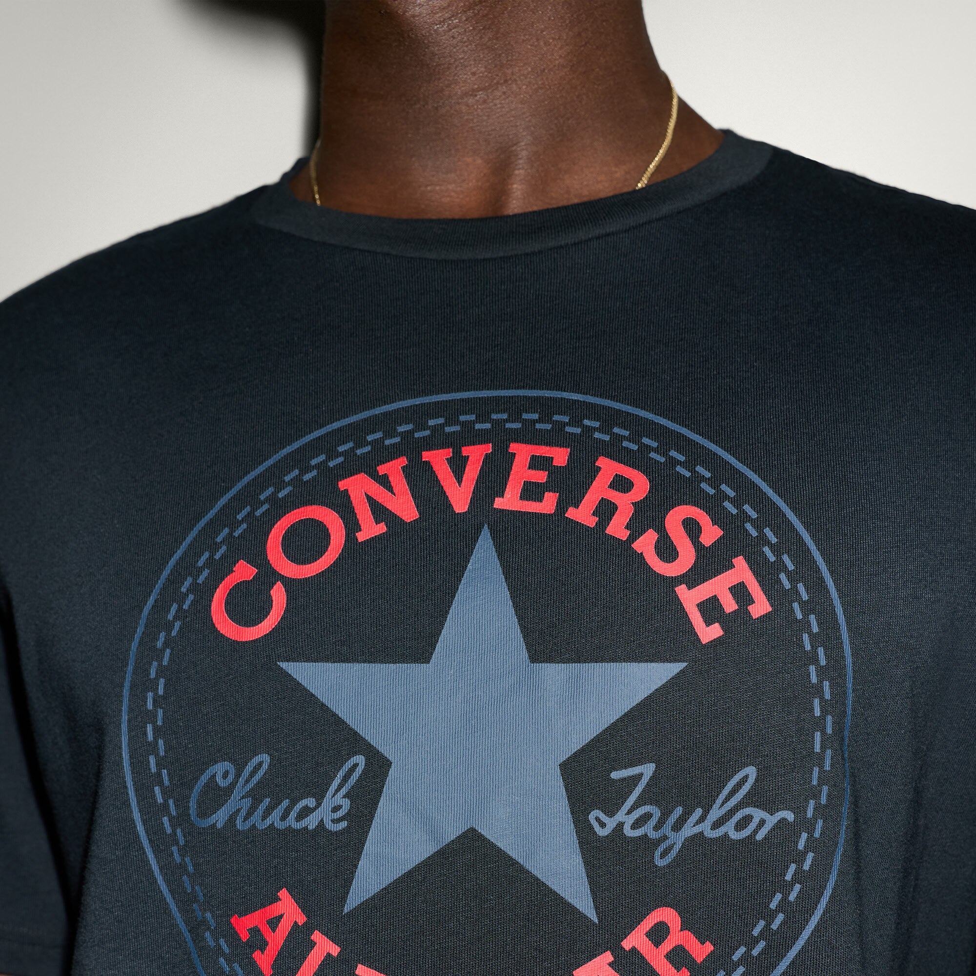 T-shirt Unissexo Archive All Star Converse Preto-2