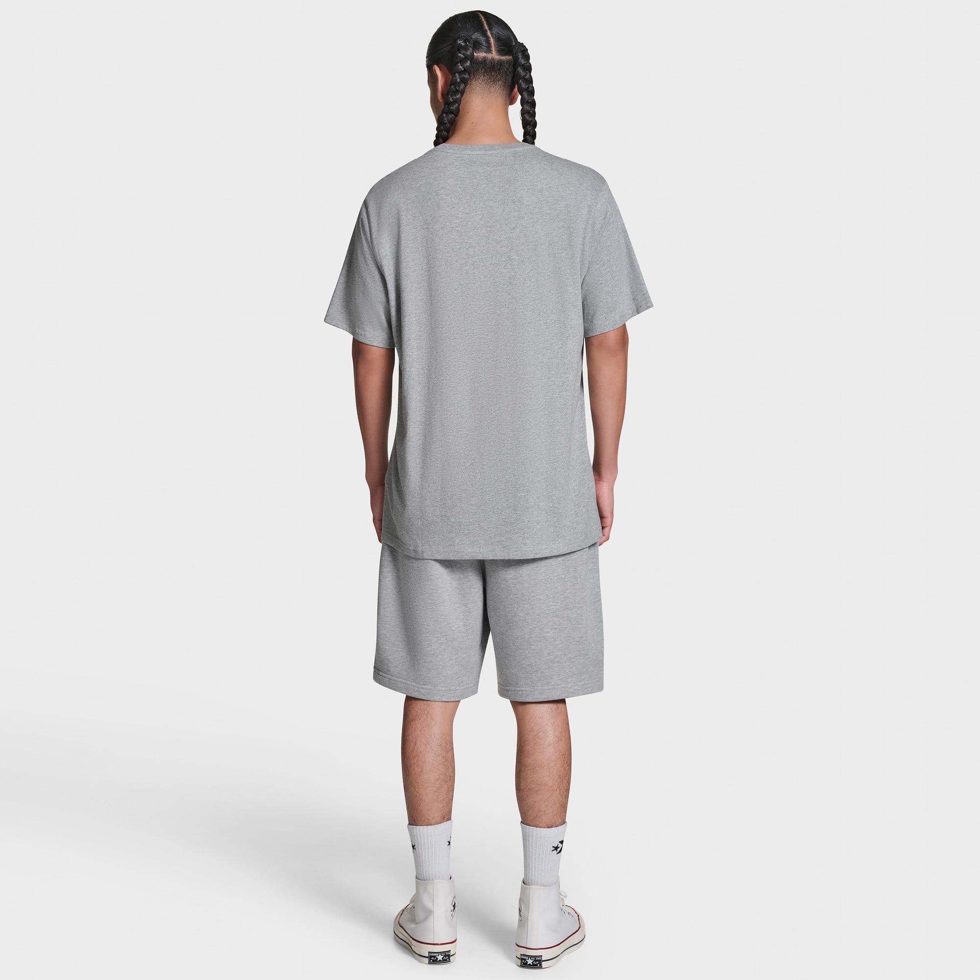T-shirt All Star Tee Converse Cinzento-3