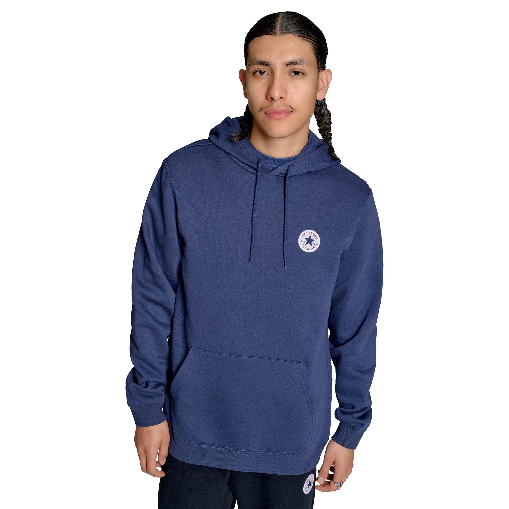Sweatshirt Chuck Patch Hoodie Converse Azul-2