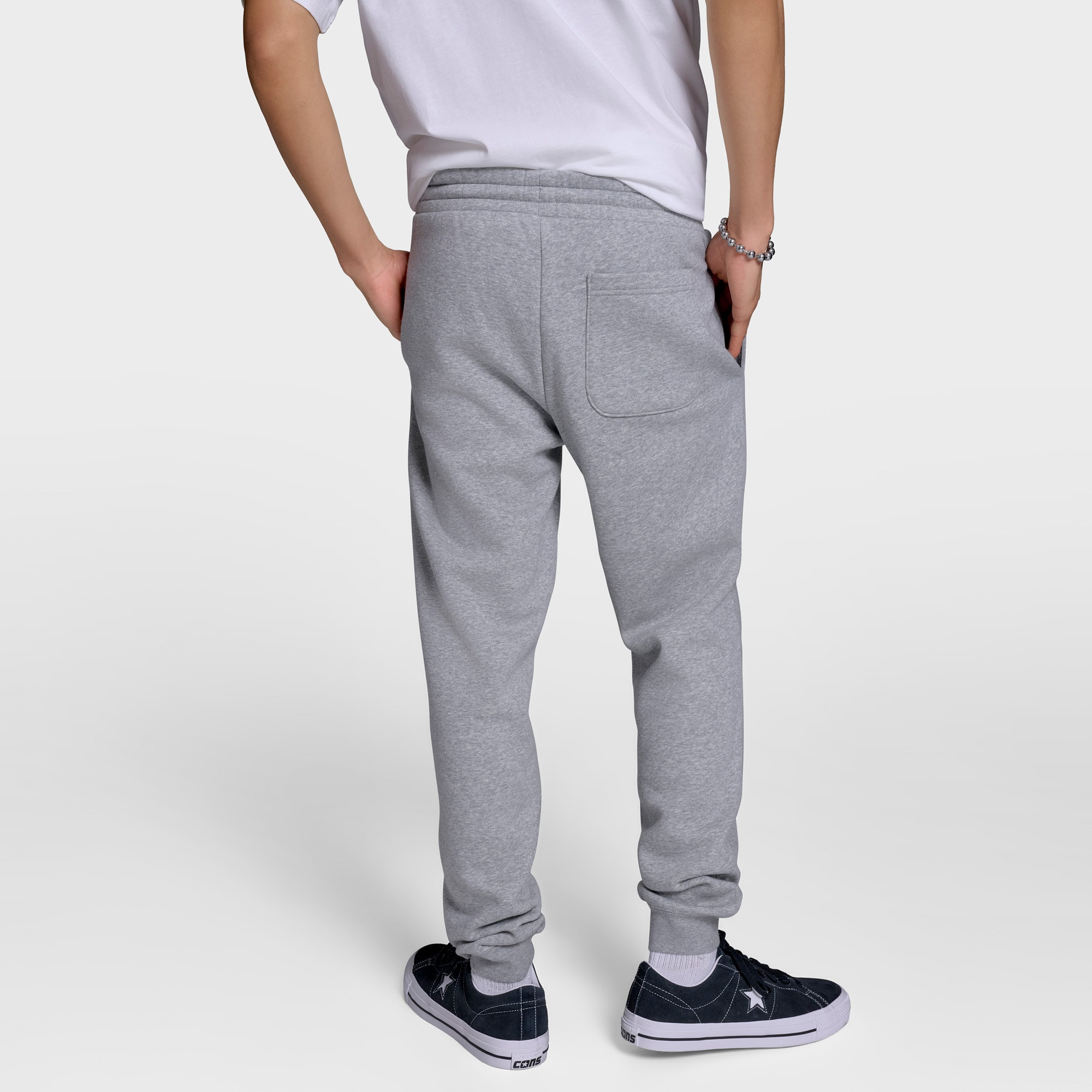 Calças Core Chuck Pant Converse Cinzento-4