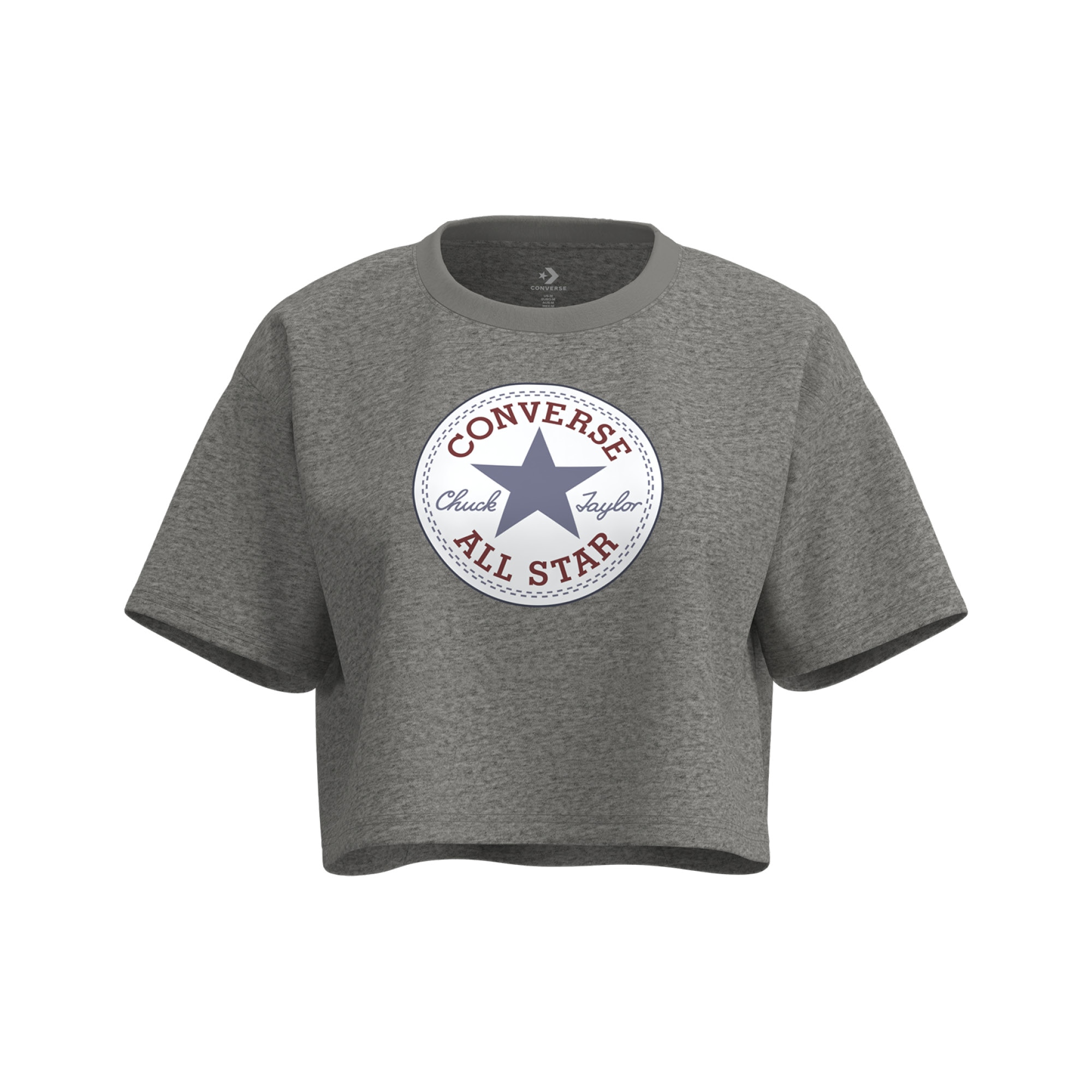 T-shirt Chuck Patch Tee Converse Cinzento-1