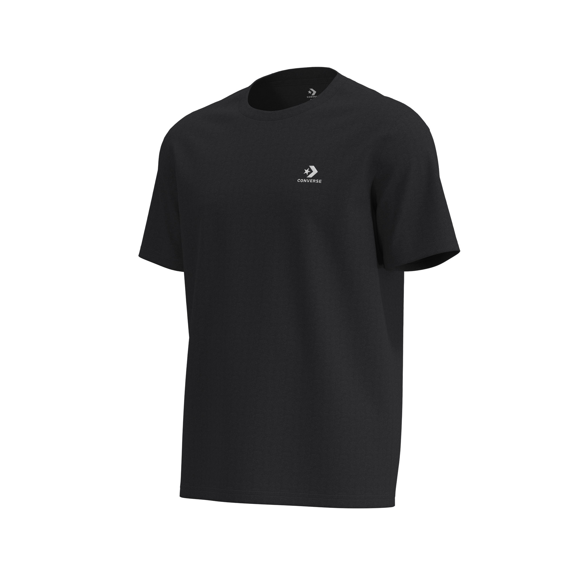 T-shirt Chest Star Chevron Converse Preto-3