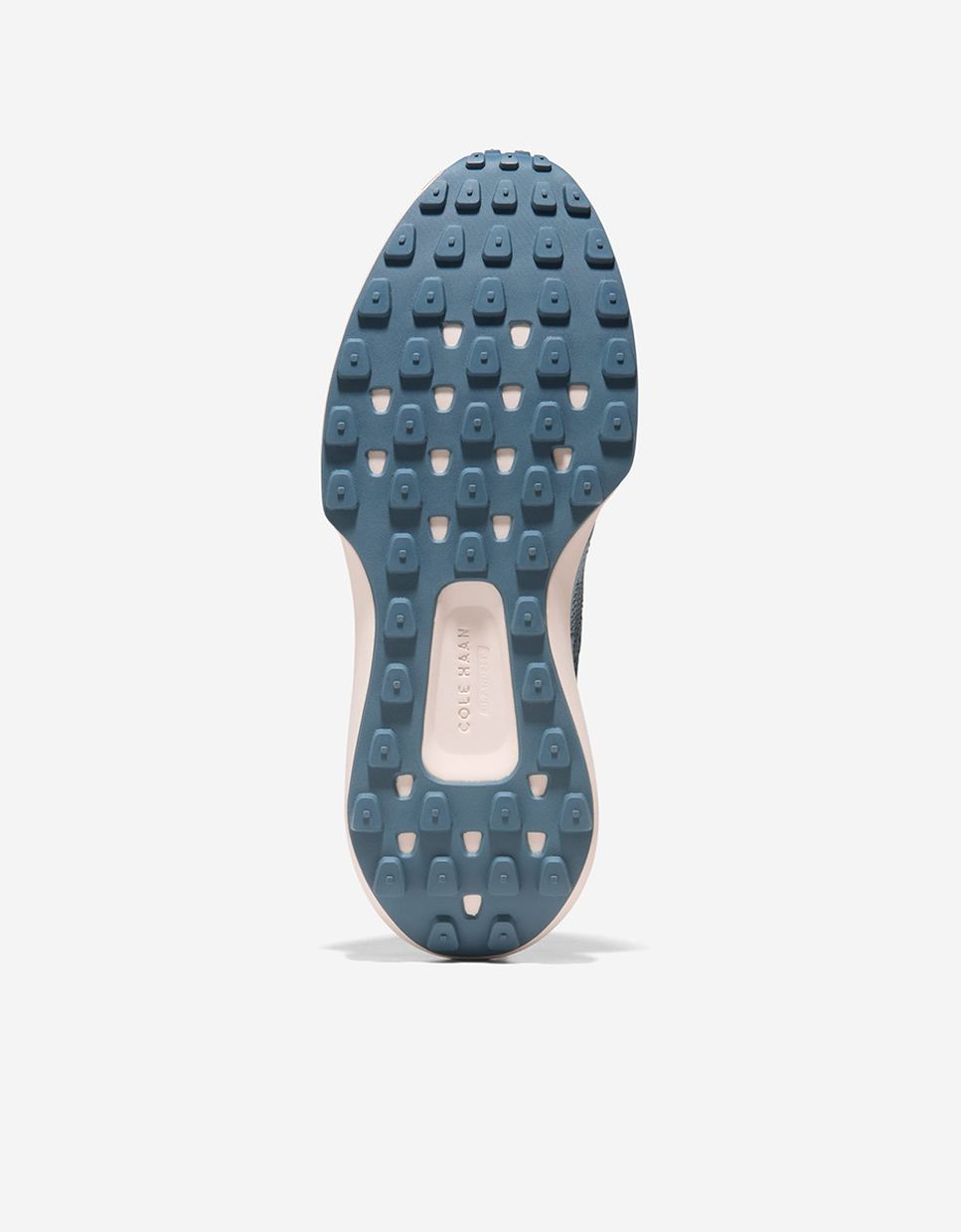 Sapatilhas Desportivas Inspiradas no Running com Detalhes Perfurados Azul-6