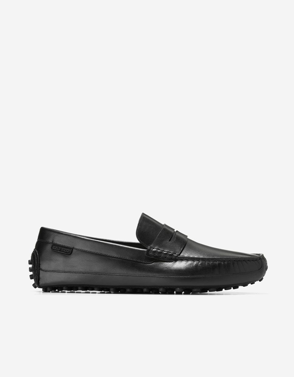 Mocassins Tipo Driver Confecionados em Pele Preto-2