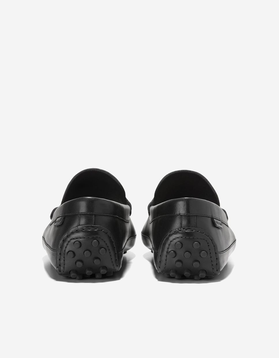 Mocassins Tipo Driver Confecionados em Pele Preto-4