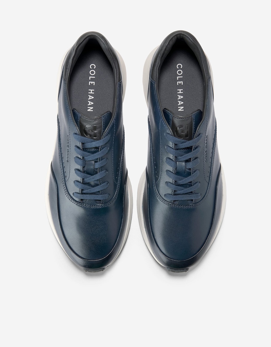 Sapatilhas Desportivas de Inspiração Vintage Azul-5