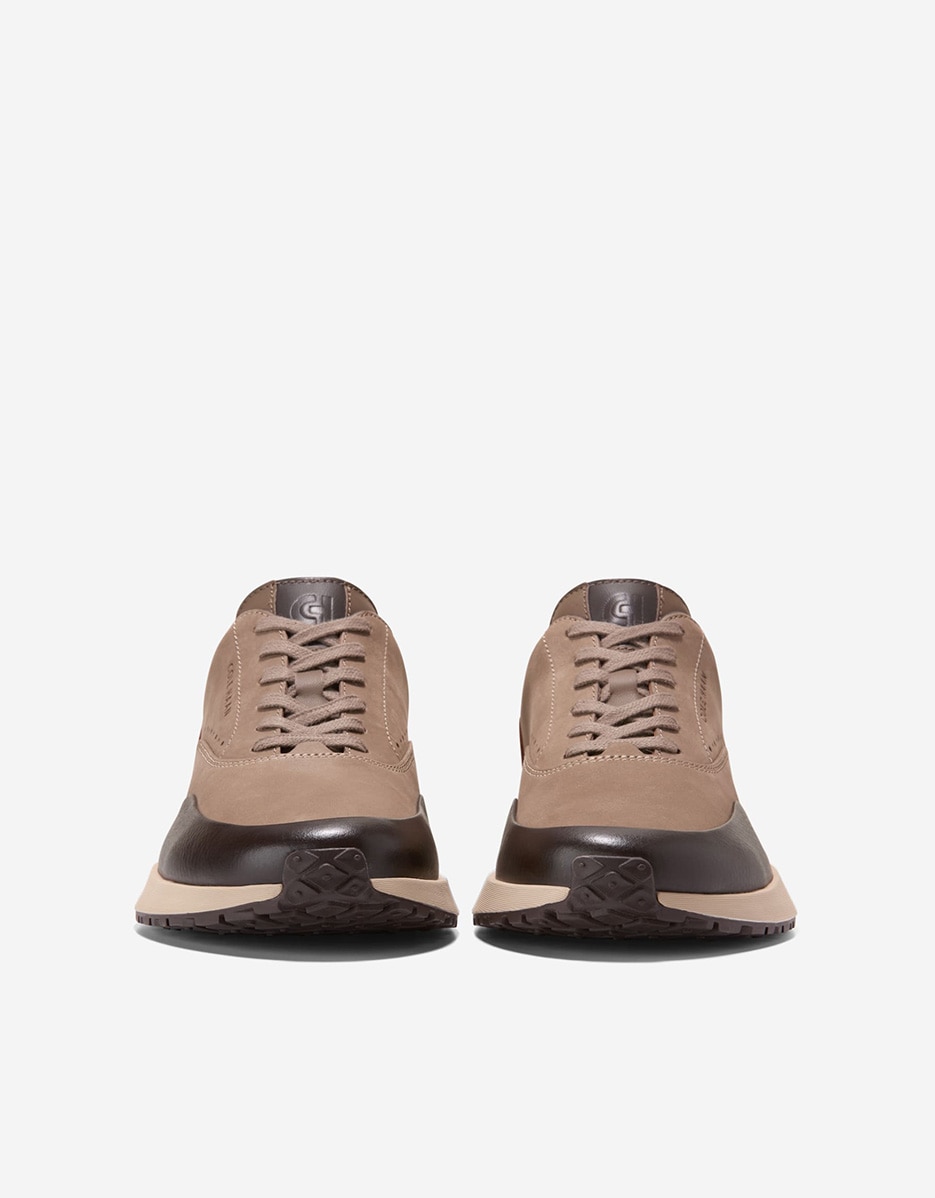 Sapatilhas Desportivas de Inspiração Vintage Castanho-2