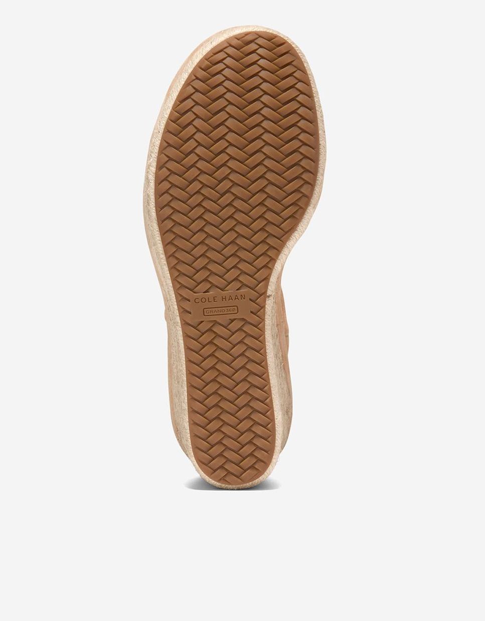 Alpercatas de Cunhas Confecionadas em Pele Bege-6