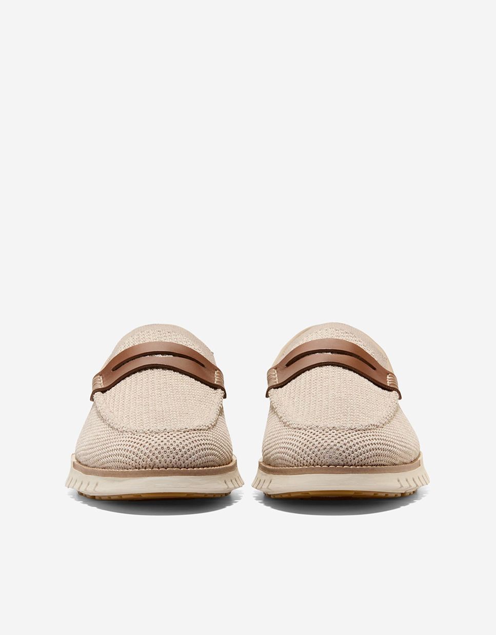 Mocassins Confecionados em Tecido Stitchlite ™ Natural-2