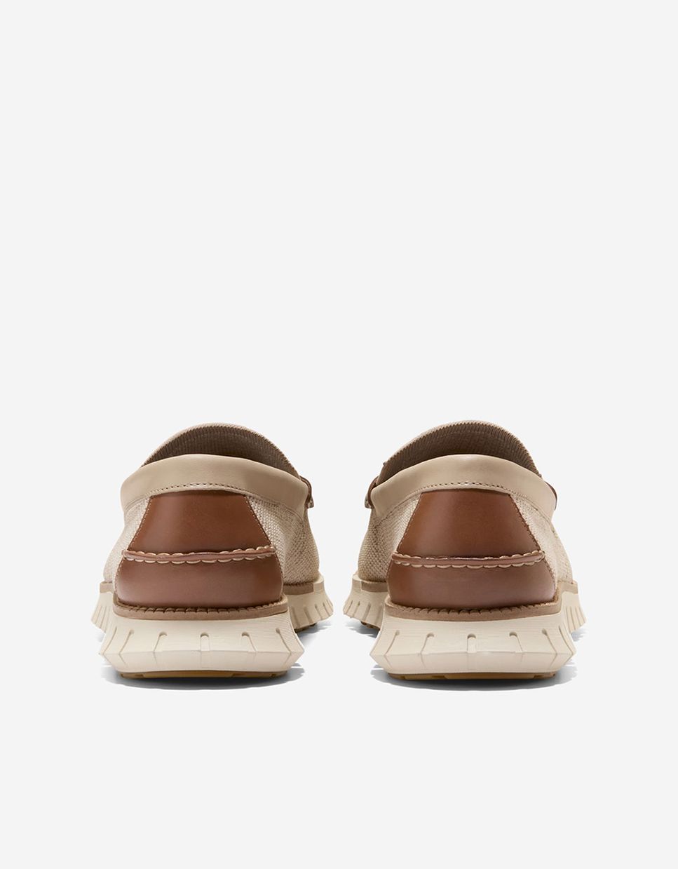 Mocassins Confecionados em Tecido Stitchlite ™ Natural-3