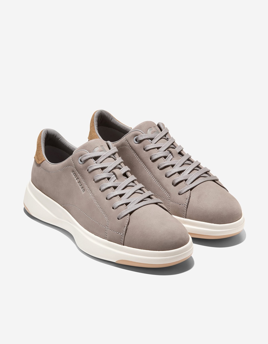Sapatilhas Desportivas Inspiradas no Tennis Cinzento-4