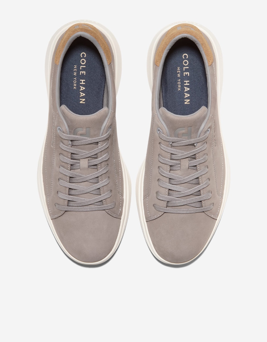 Sapatilhas Desportivas Inspiradas no Tennis Cinzento-5