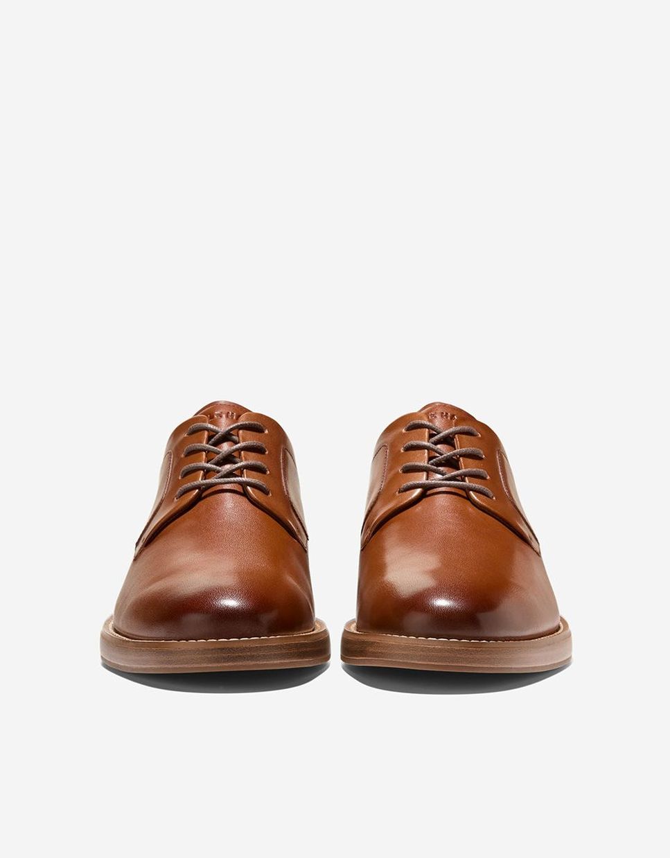 Sapatos Oxford de Estilo Clássico Confecionados em Pele Castanho-2