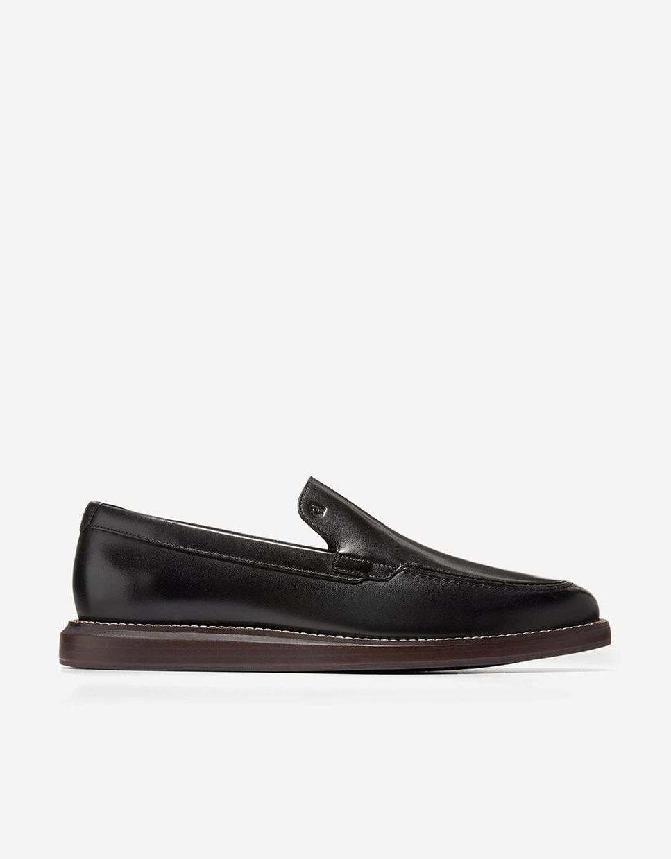 Mocassins de Pele Confecionados em Pele Preto-1