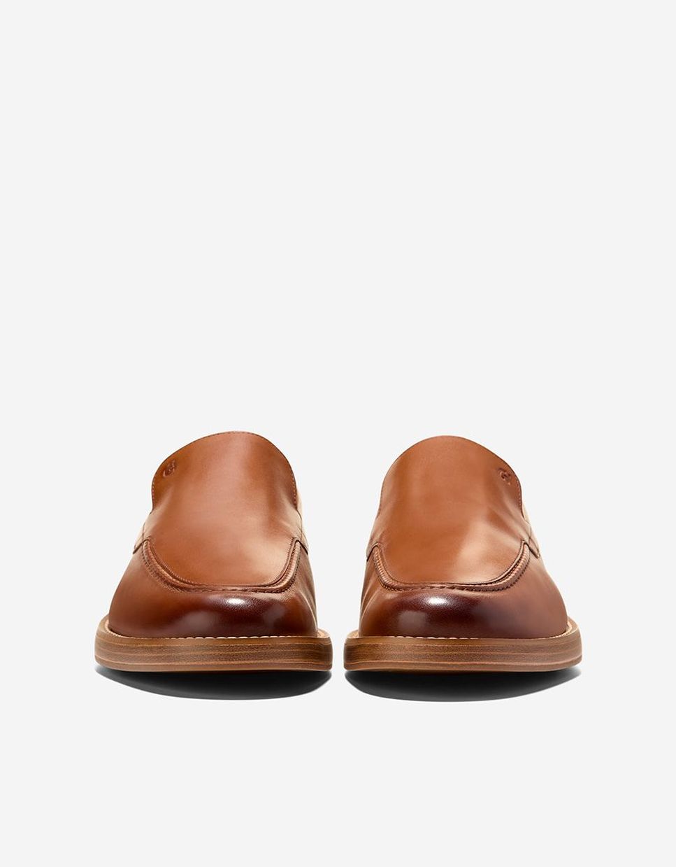 Mocassins de Pele Confecionados em Pele Castanho-2