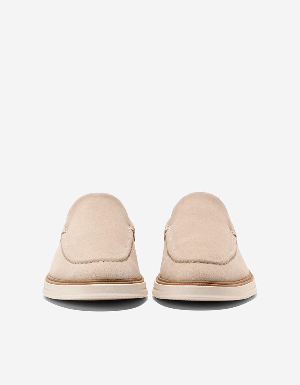 Mocassins com Amortecimento Energyfeel™ Confecionados em Pele Bege-2