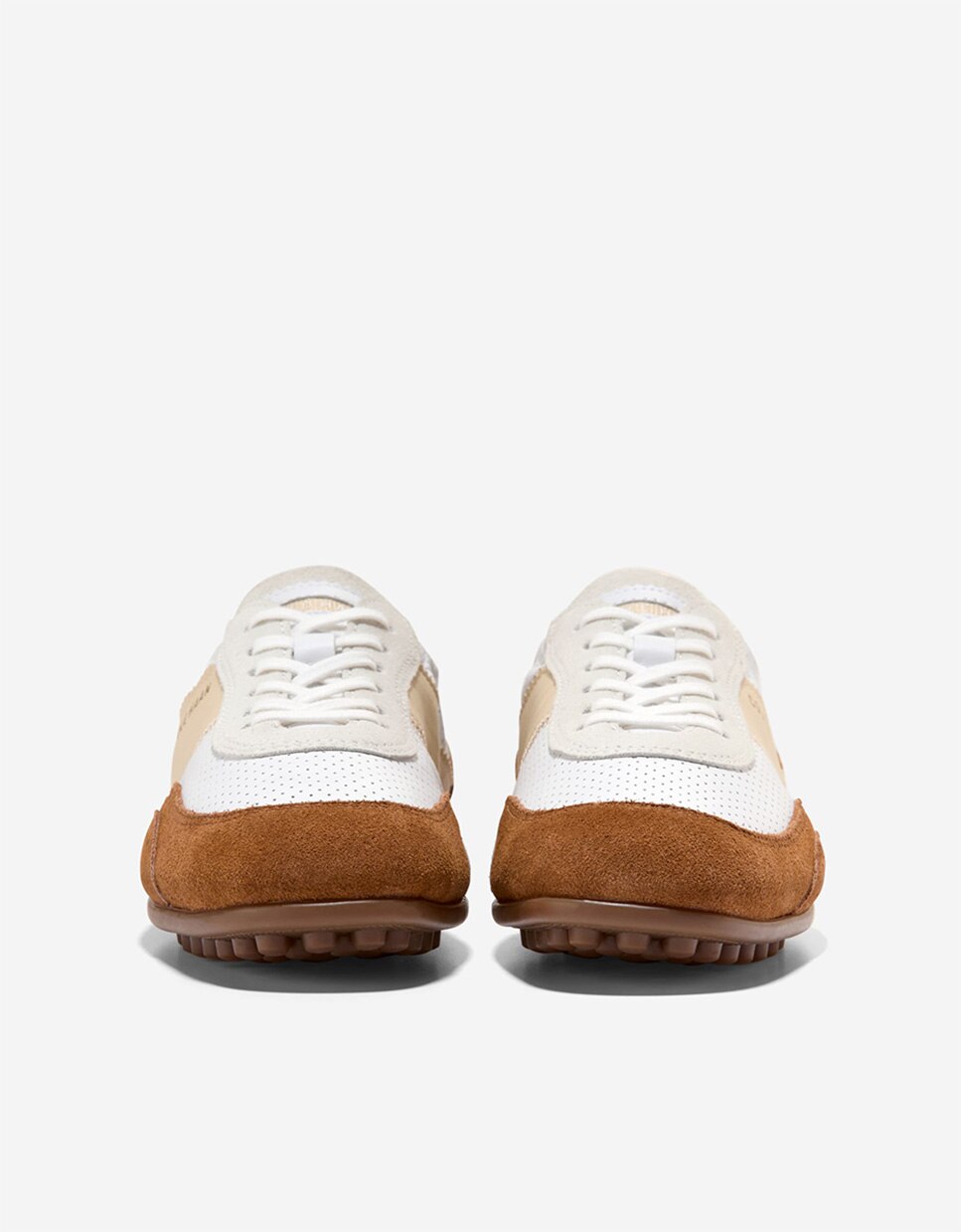 Sapatilhas Desportivas com Design Leve Confecionadas em Pele Branco-2