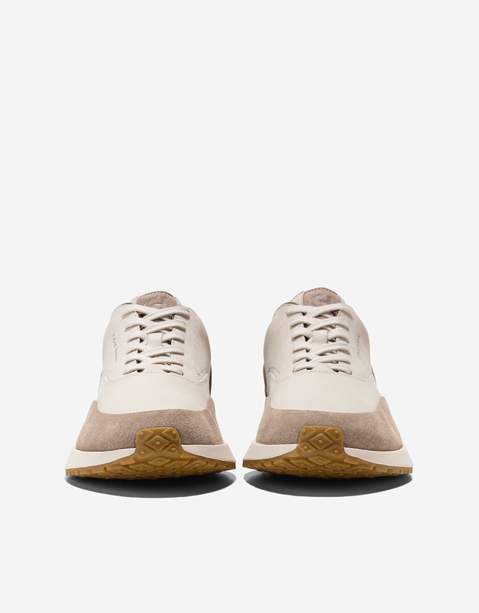 Sapatilhas Desportivas de Inspiração Vintage Bege-2