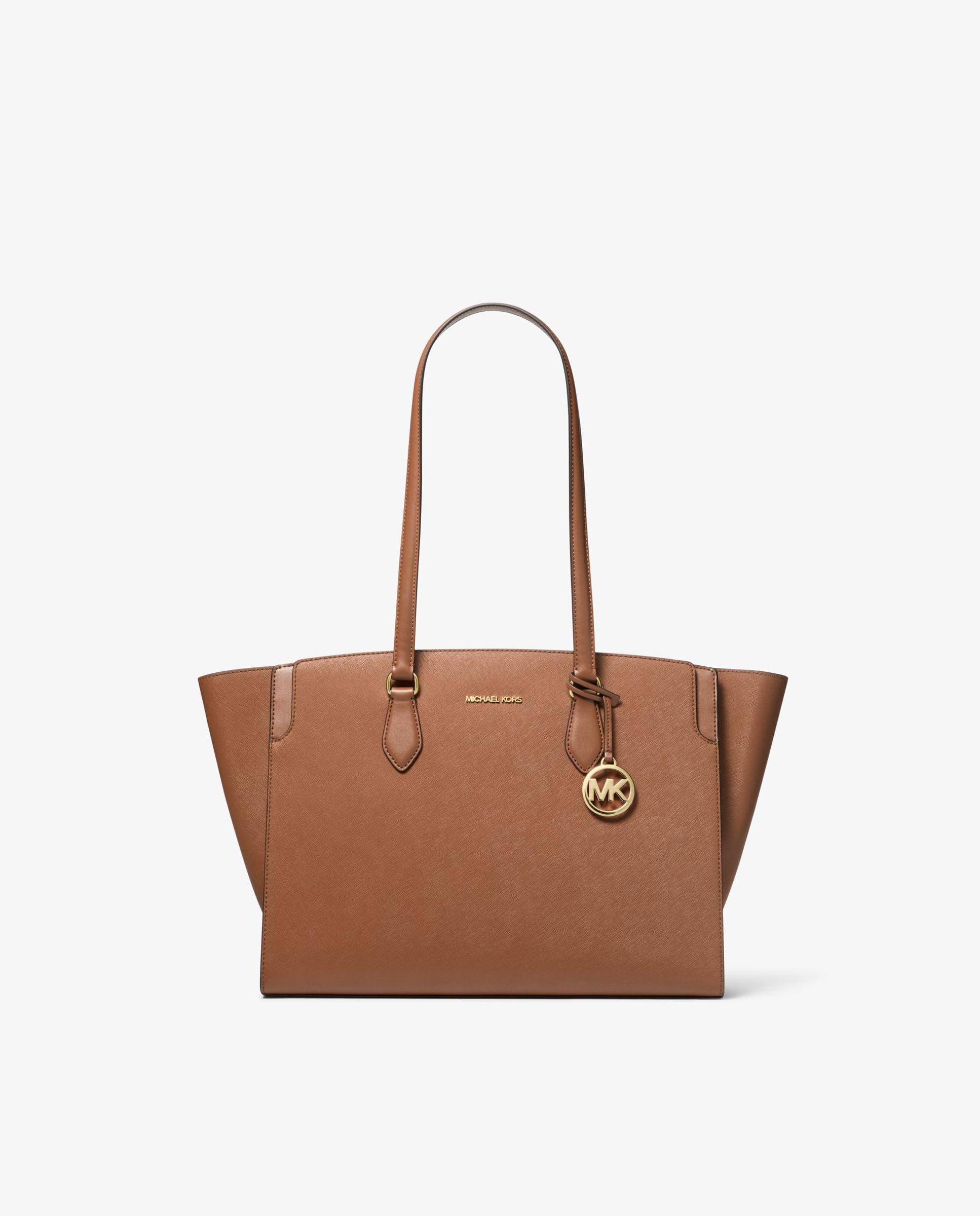 Imagem 0 de Mala Shopper Tote Becca Grande de Pele Saffiano