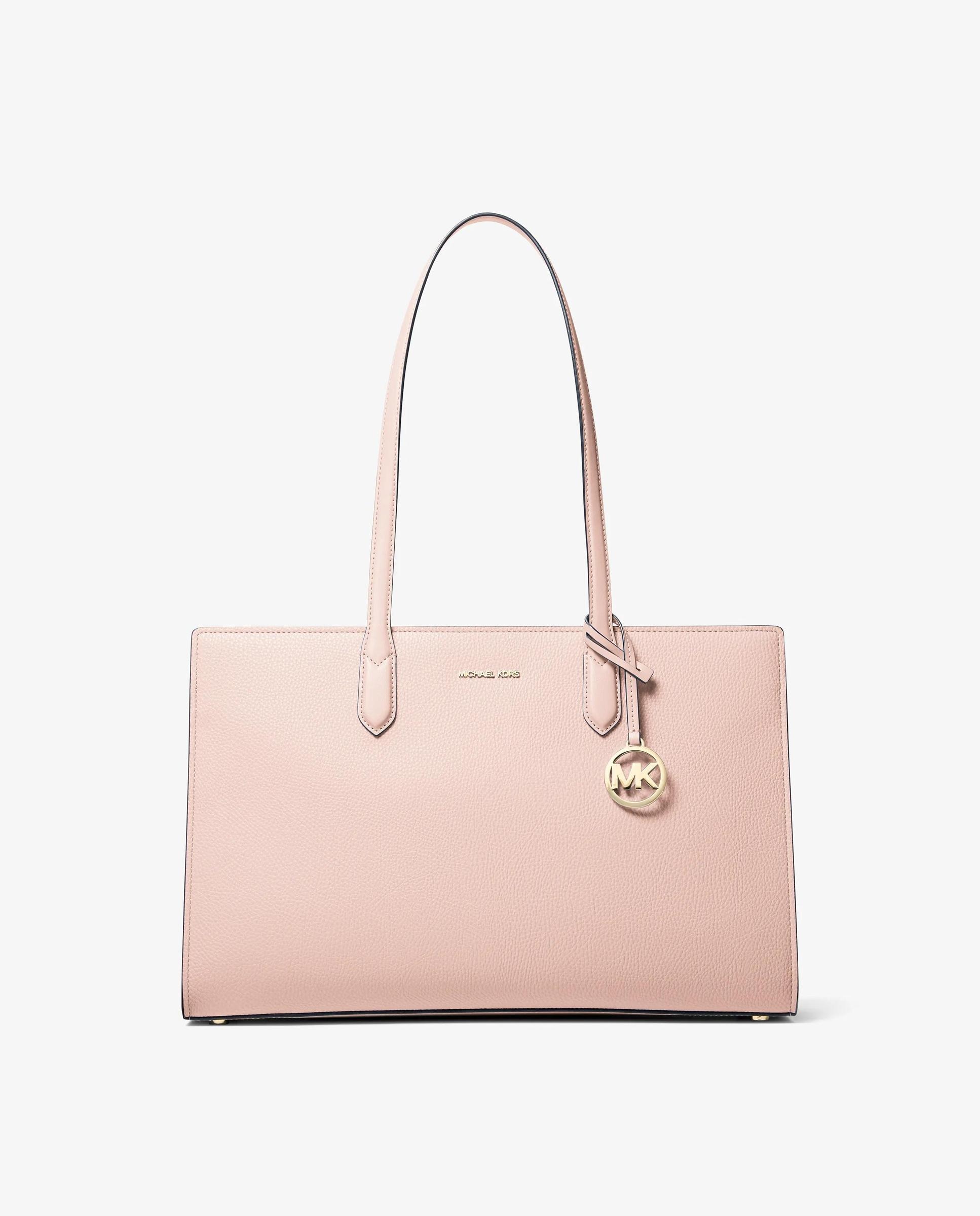 Imagem 0 de Mala Shopper Tote Scarlett Média de Pele Granulada