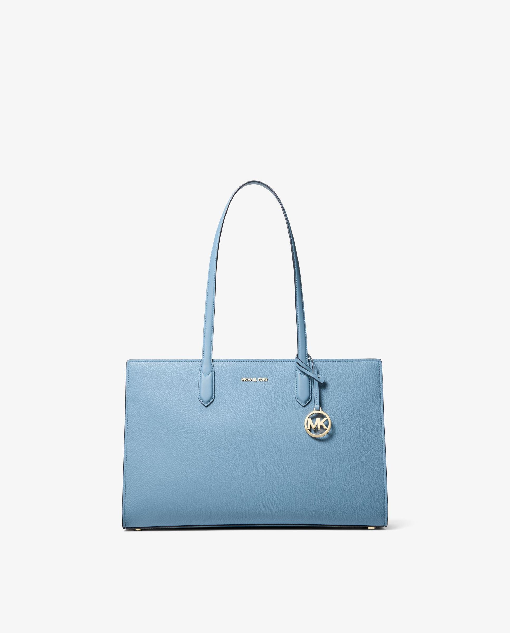 Imagem 0 de Mala Shopper Tote Scarlett Média de Pele Granulada