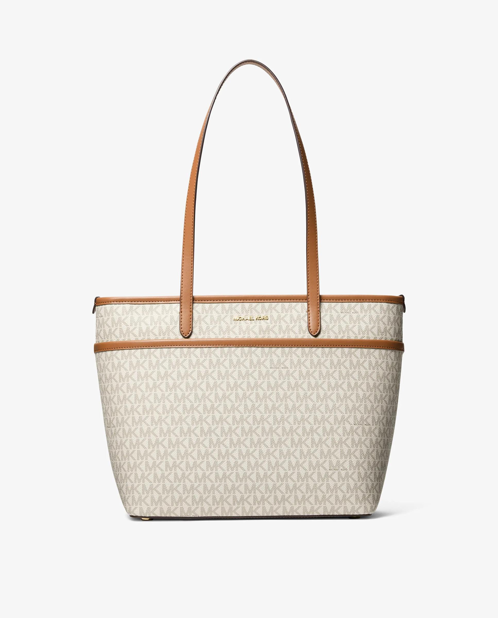 Imagem 0 de Mala Shopper Tote Marlowe Média com Logotipo e Bolso