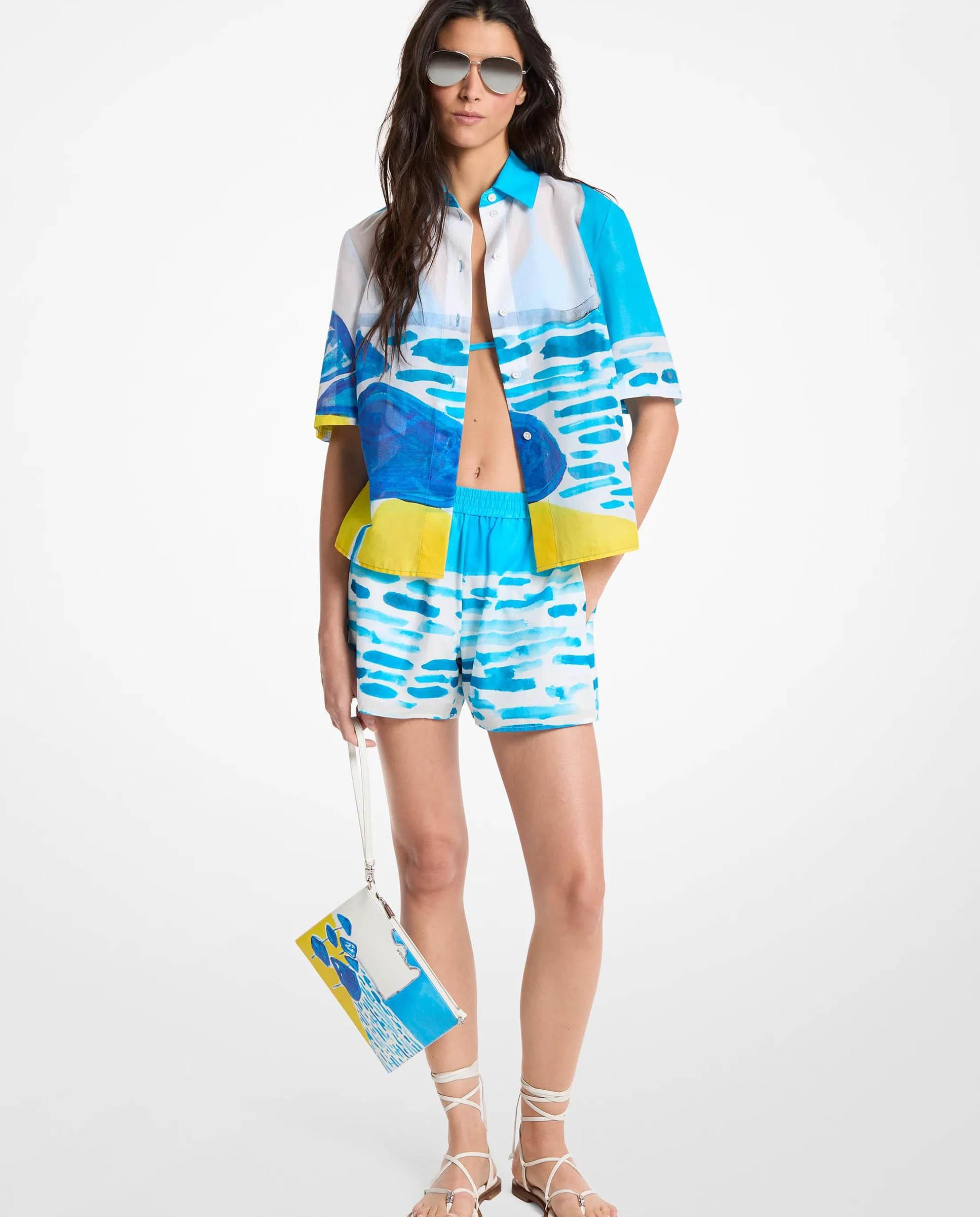 Imagem 0 de Shorts 100% Algodão Michael Kors X Christina Zimpel