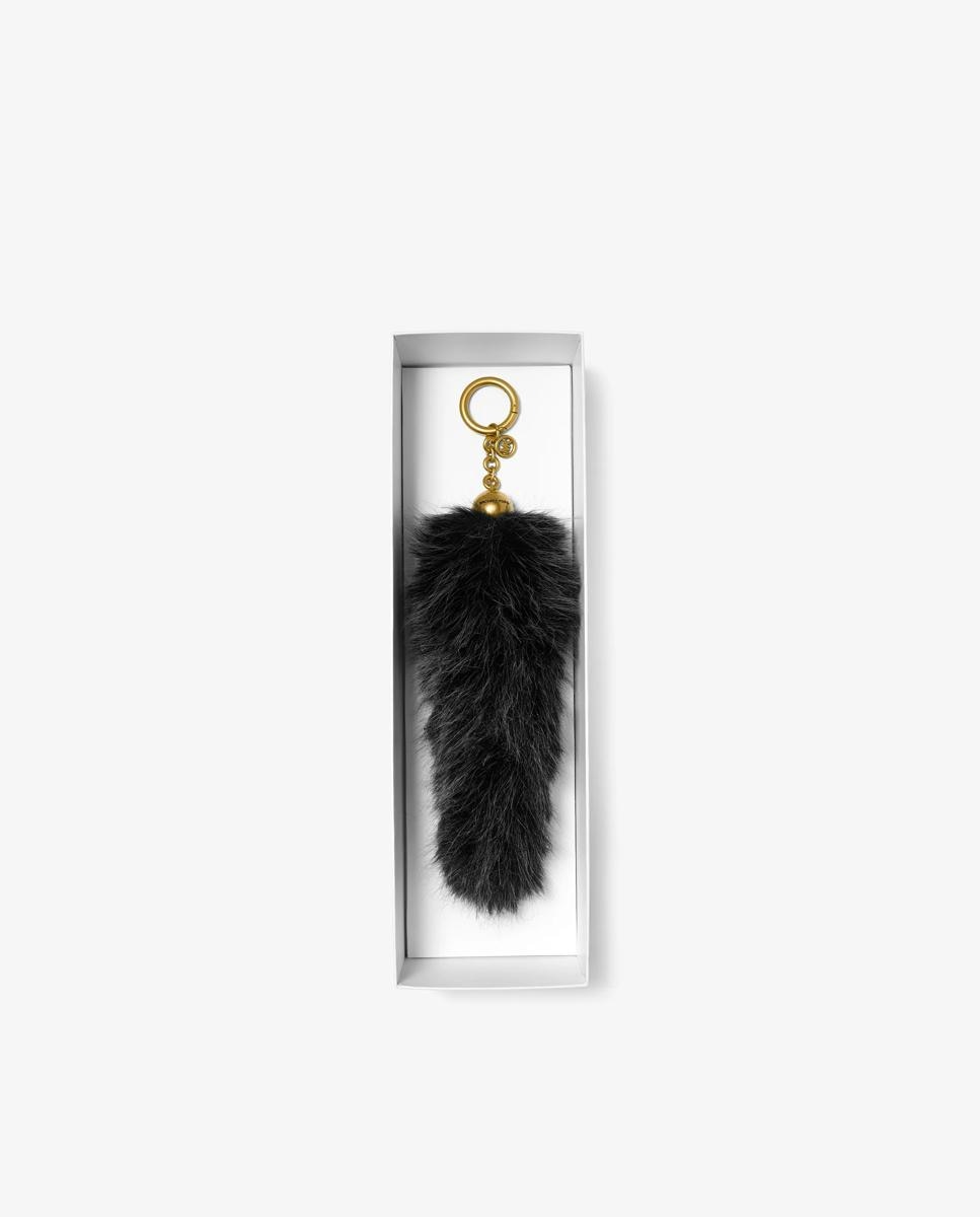 Adorno para Mala de Pelo Sintético Preto-4