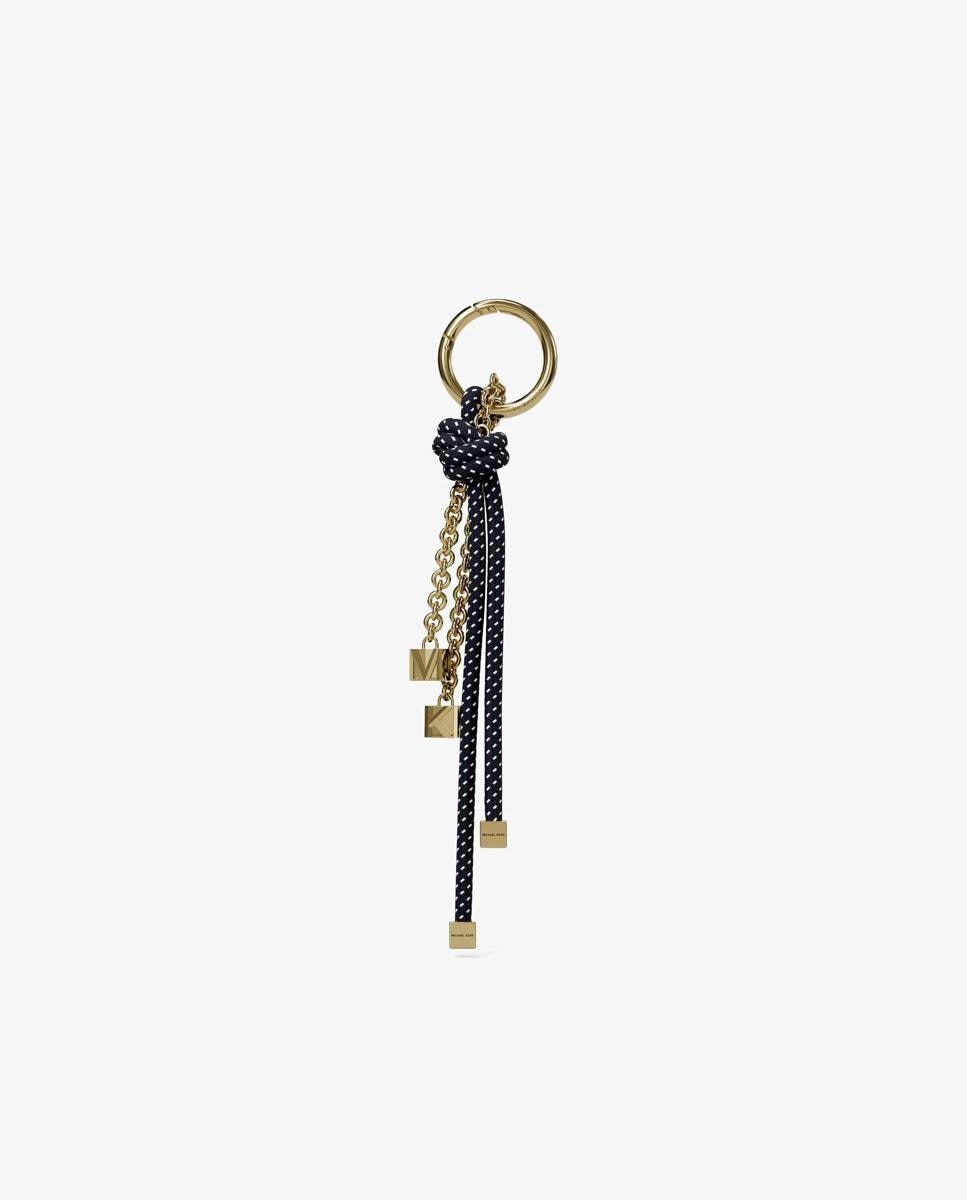 Imagem 0 de Adorno para Mala em Dourado com Cordão Moteado