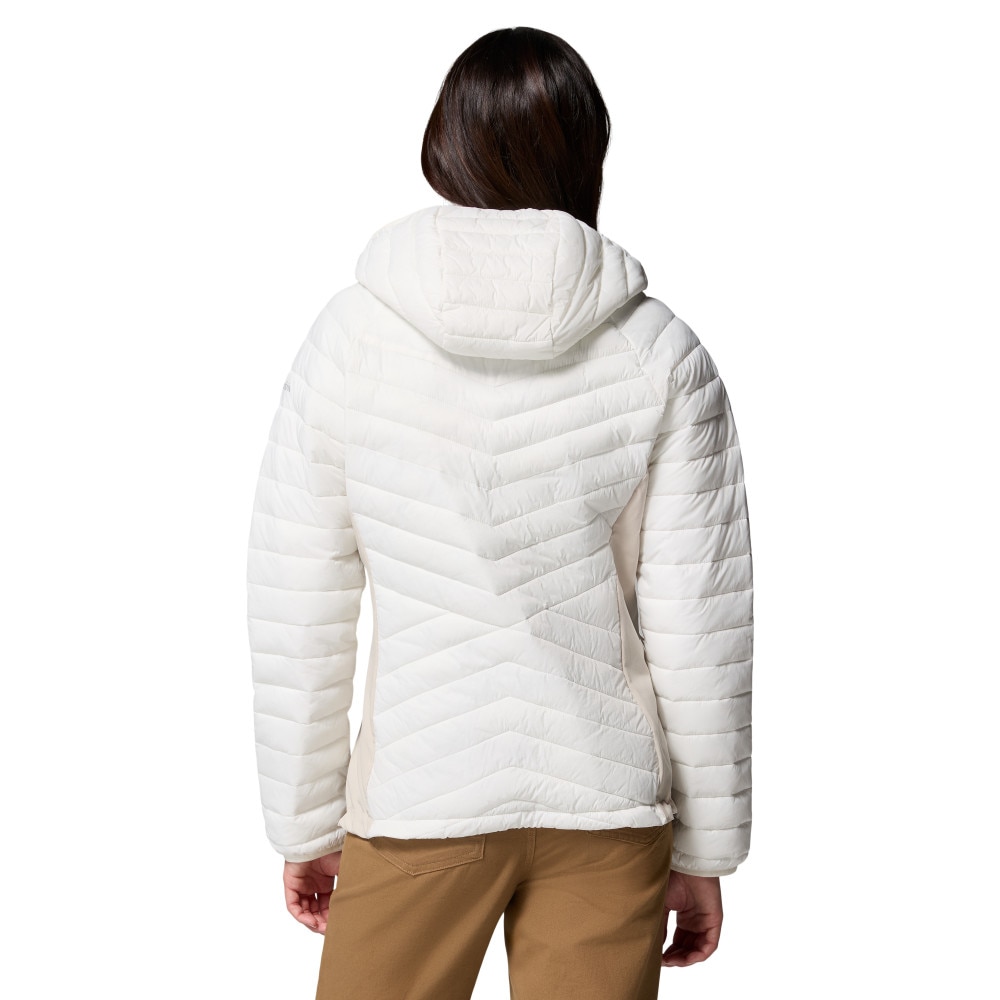 Plumífero Powder Pass™ Iii Hybrid Hooded Columbia Branco-2