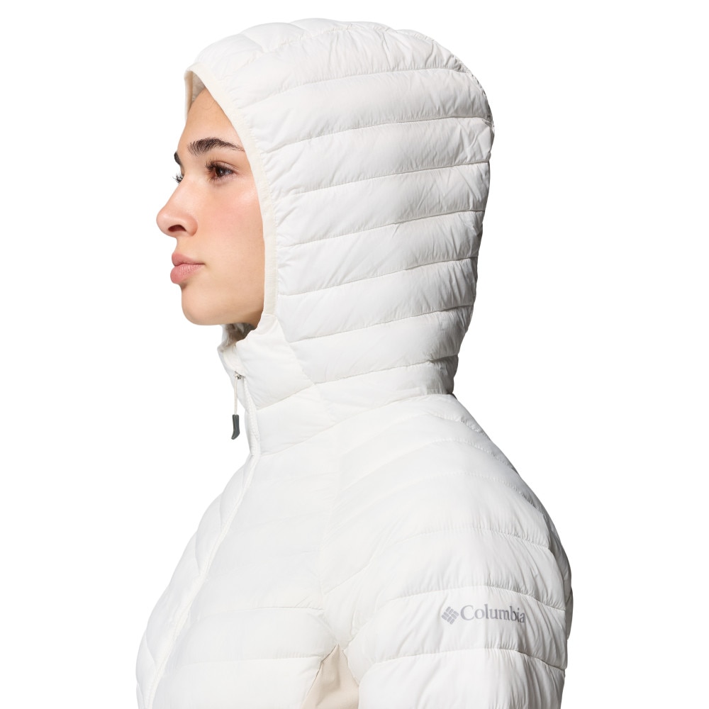Plumífero Powder Pass™ Iii Hybrid Hooded Columbia Branco-6
