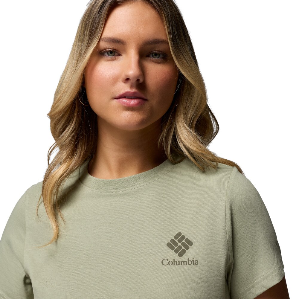T-shirt de Manga Curta Rolling Bend™ Graphic Ss Columbia Verde-acinzentado-4