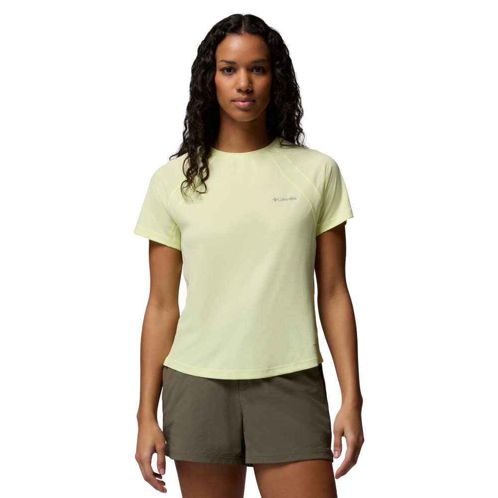 T-shirt de Manga Curta Stealth Spring™ Columbia Amarelo-limão-1