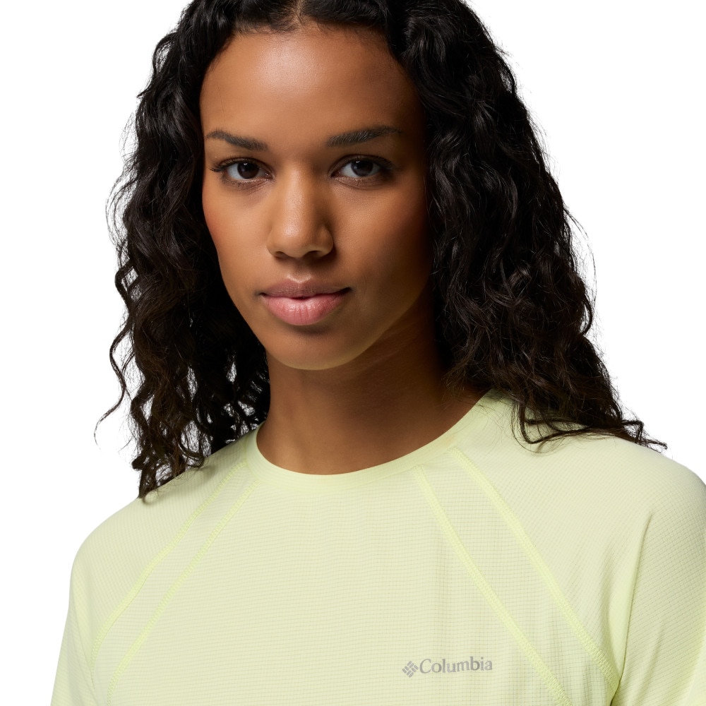 T-shirt de Manga Curta Stealth Spring™ Columbia Amarelo-limão-4
