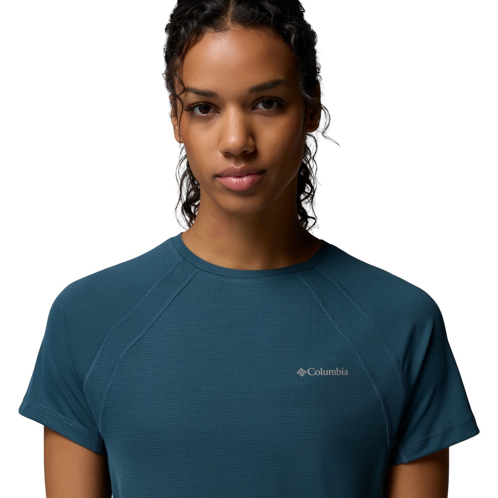 T-shirt de Manga Curta Stealth Spring™ Columbia Azul-turquesa-4