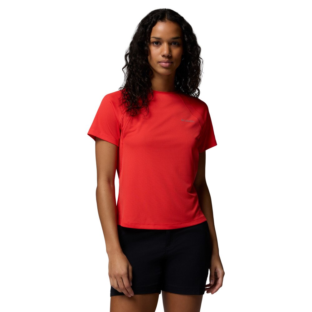 T-shirt de Manga Curta Stealth Spring™ Columbia Vermelho-cereja-1