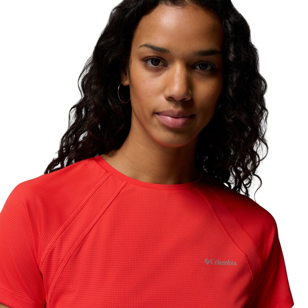 T-shirt de Manga Curta Stealth Spring™ Columbia Vermelho-cereja-4