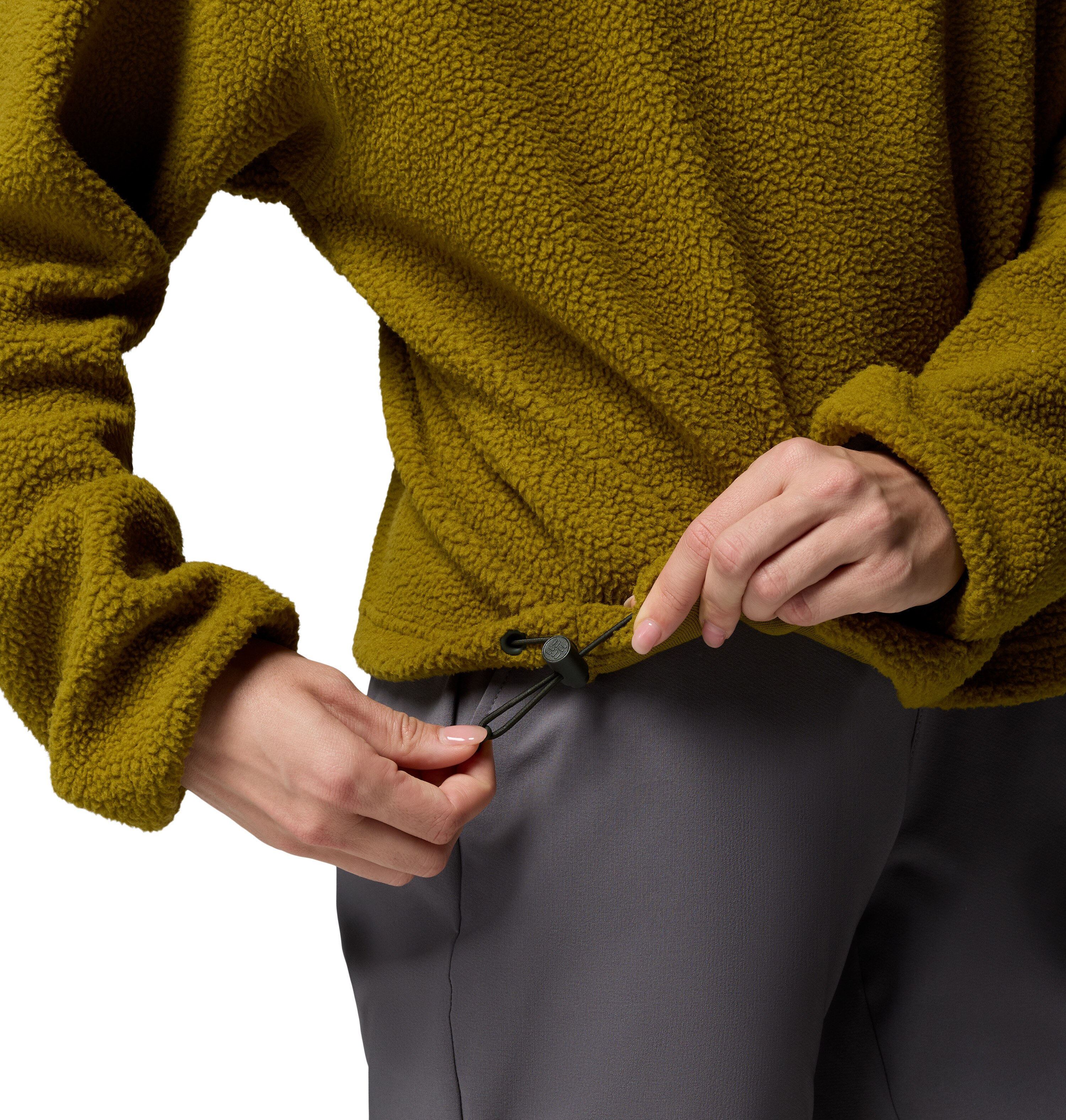 Forro Polar Helvetia™ Ii Cropped Columbia Verde Azeitona-6
