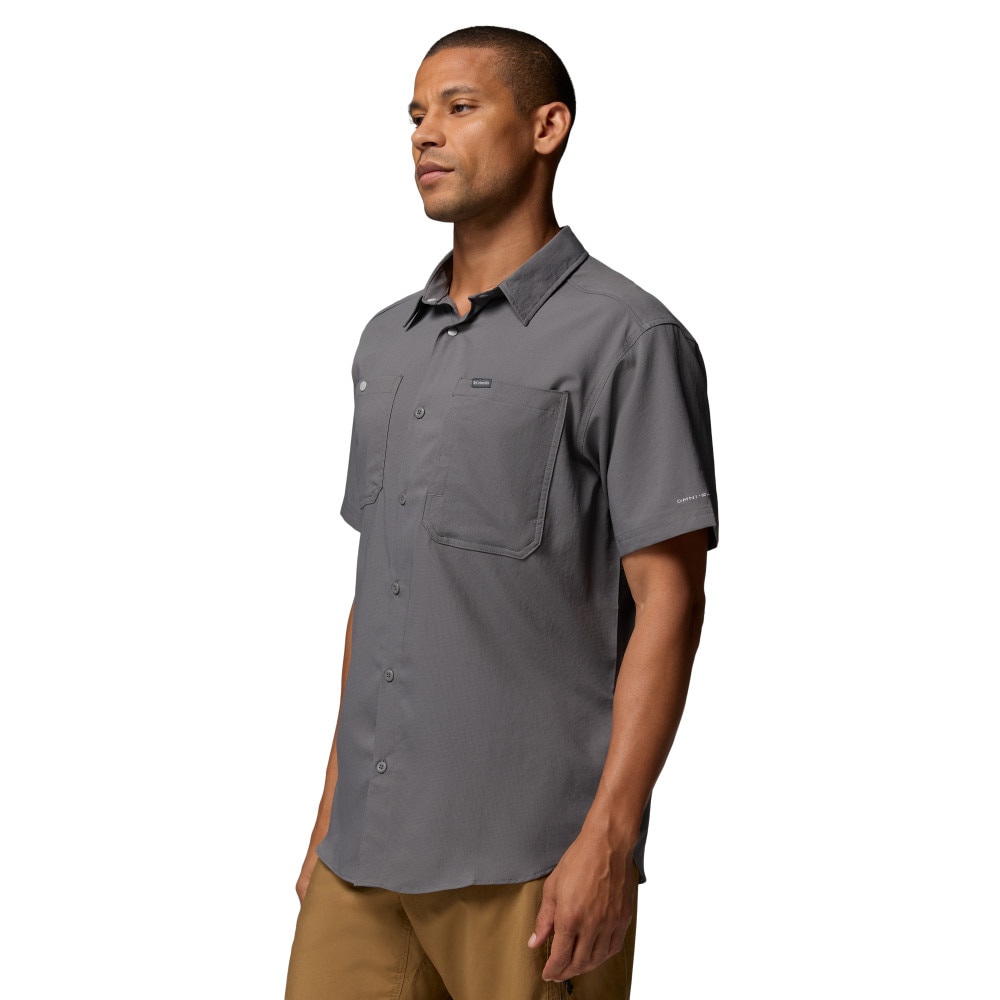 Camisa de Manga Curta Silver Ridge™ Utility Ii Columbia Cinzento-3